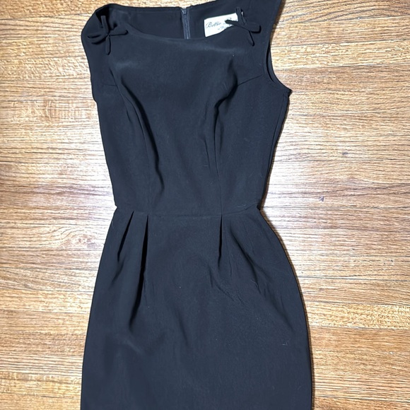 Bettie Page by Tatyana Vintage Style Black Pencil Dress - Picture 9 of 16